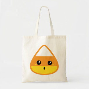 Kawaii Candy Corn Tote Bag