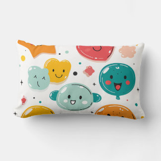 Kawaii Candy Dreams Throw Pillow