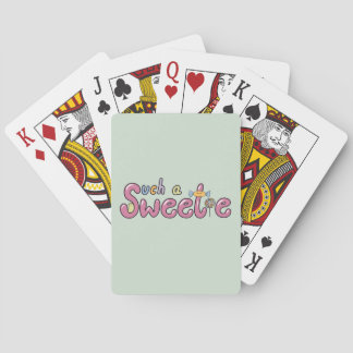 Kawaii Candy Themed Motif Playing Cards
