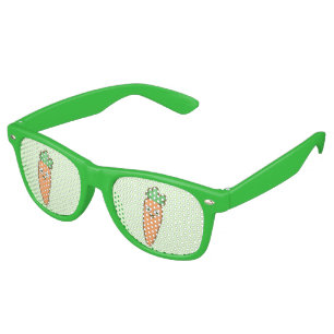 Kawaii Carrot Retro Sunglasses