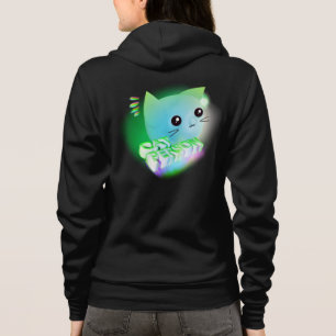 Kawaii Cartoon Kitten     Hoodie