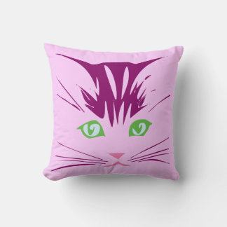 Kawaii Cartoon Sweet Cute Kitty Cat Face Cushion