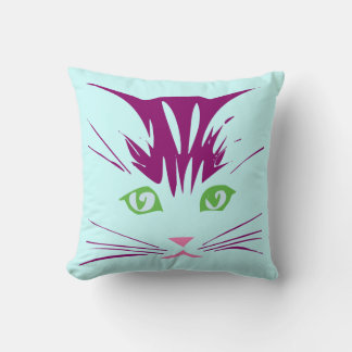 Kawaii Cartoon Sweet Cute Kitty Cat Face Cushion
