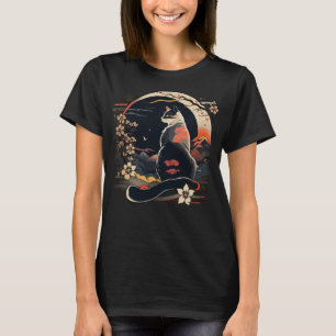 Kawaii Cat Anime Japanese Retro Men Women Kids Fun T-Shirt