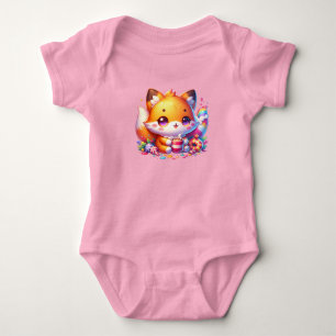 Kawaii Cat Baby Suite – Adorable Design Bodysuit