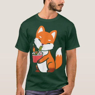 Kawaii Cat Having Ramen Bowl Funny Japanese Cute G T-Shirt