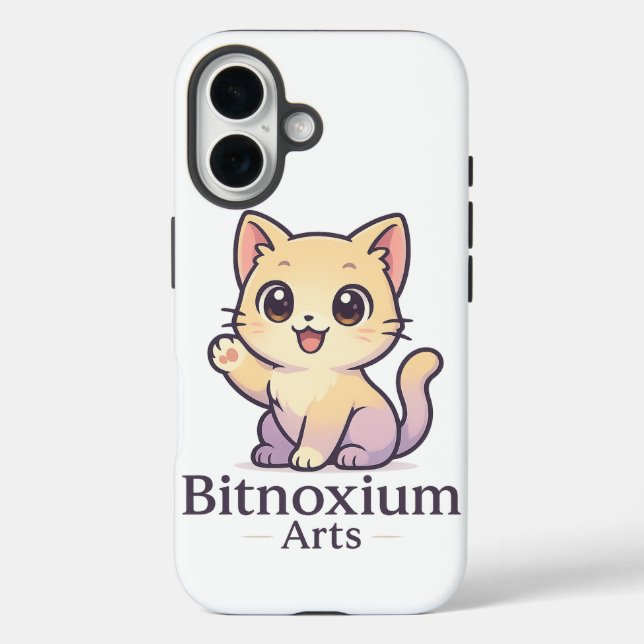 Kawaii Cat in Pocket - Exclusive iPhone Funda Case-Mate iPhone Case (Back)