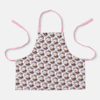 kawaii cat kitchen apron