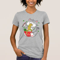 Kawaii Cat Ramen Noodle Funny Pet Cat