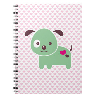 Kawaii cat spiral notebook