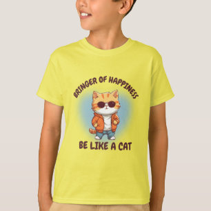 Kawaii cat T-Shirt Design