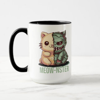  Kawaii Cat Zombie Mug