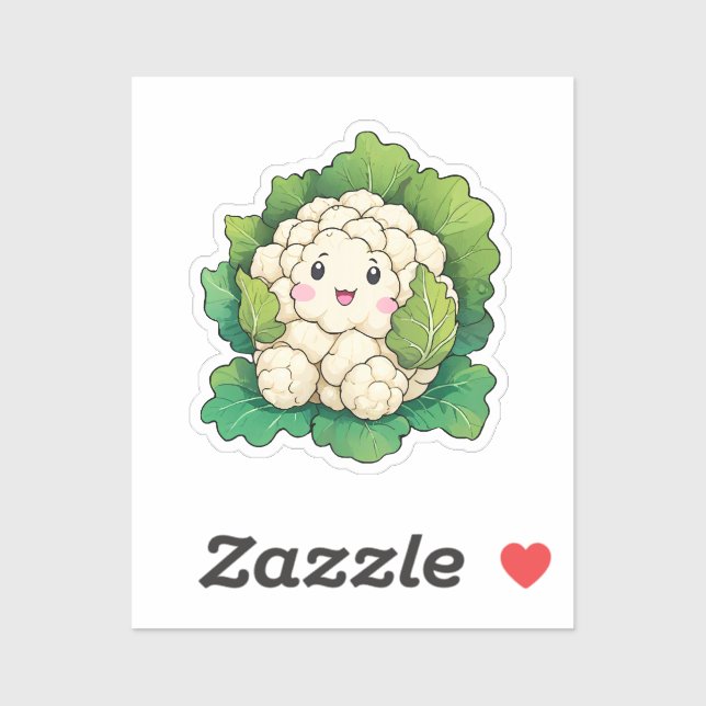 Kawaii Cauliflower (Sheet)