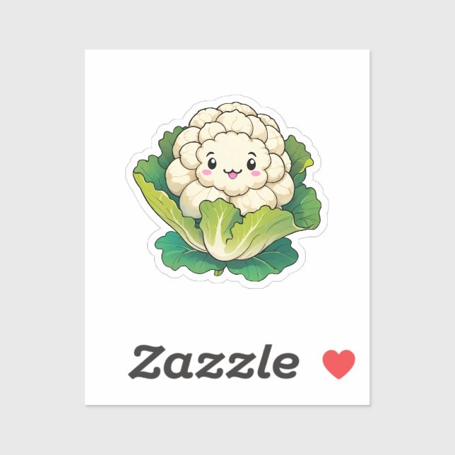 Kawaii Cauliflower (Sheet)