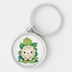 Kawaii Cauliflower Key Ring