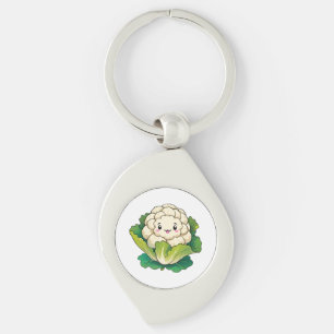 Kawaii Cauliflower Key Ring
