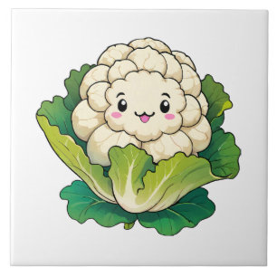 Kawaii Cauliflower Tile