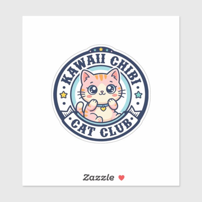 Kawaii Chibi Cat Cat Mum Gift Idea - Kawaii Chibi  (Sheet)