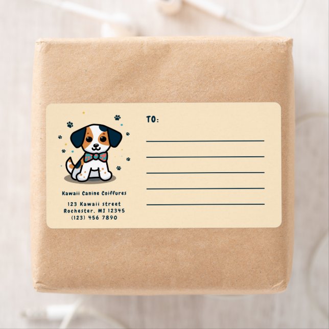 Kawaii/ chibi dog shipping (Insitu)