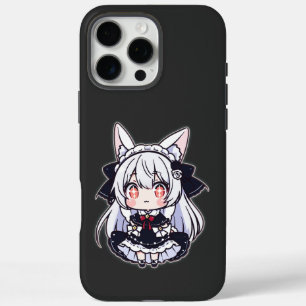 Kawaii Chibi Neko Gothic Lolita  iPhone 16 Pro Max Case