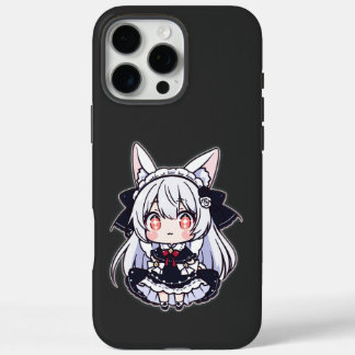 Kawaii Chibi Neko Gothic Lolita  iPhone 16 Pro Max Case