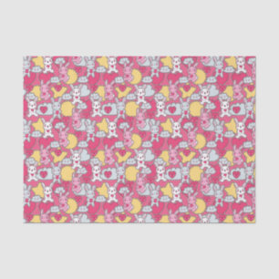 Kawaii Child Pattern with Cute Doodles 2 Tissue Paper