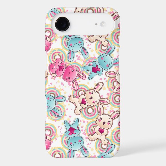 Kawaii Child Pattern with Cute Doodles Case-Mate iPhone Case (Back)