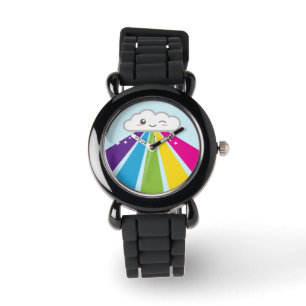 Kawaii Cloud and Rainbow Watch