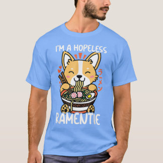 Kawaii Corgi Ramen Cute Puppy Japanese Manga Anime T-Shirt