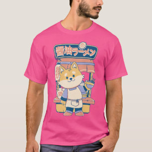 Kawaii Corgi Ramen Shop634 T-Shirt