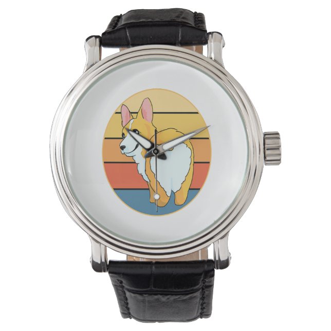 Kawaii Corgi Watch (Front)
