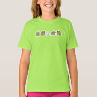Kawaii Cottagecore Frog Kids' T-Shirt