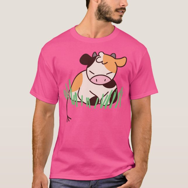 Kawaii Cow T-Shirt (Front)