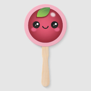 Kawaii Cranberry Hand Fan