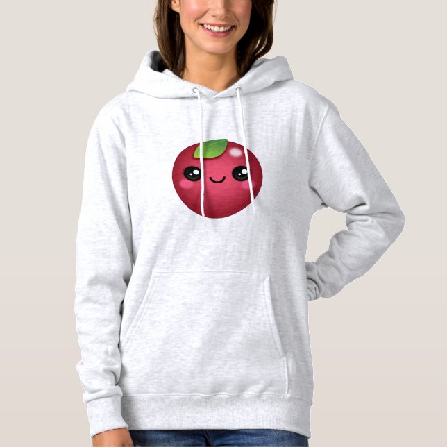 Kawaii Cranberry Hoodie (Front)
