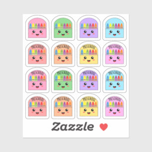 Kawaii Crayons Preschool Daycare Nursery Planner 