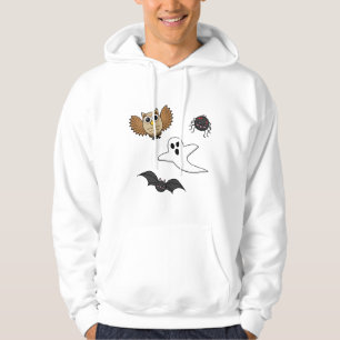 Kawaii Creepy Night Creatures Set Hoodie