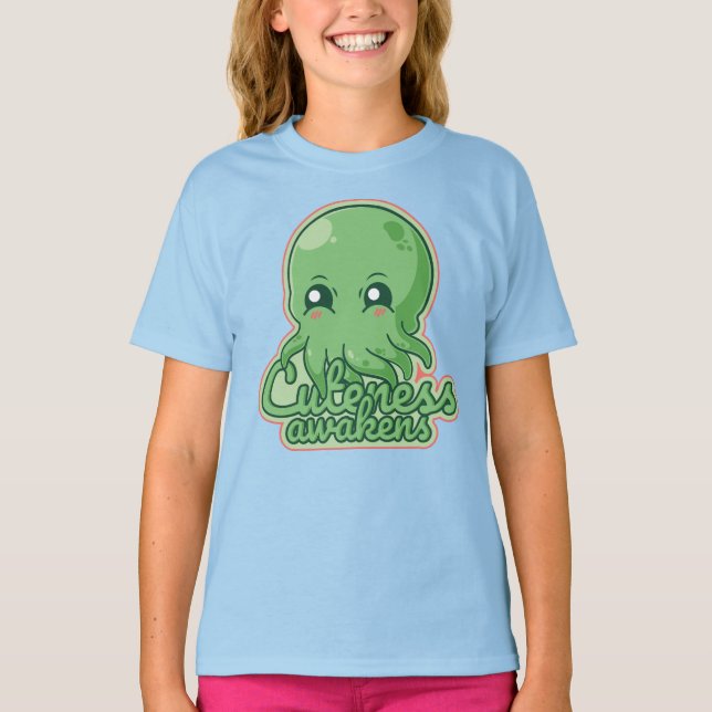 Kawaii Cthulhu T-Shirt (Front)