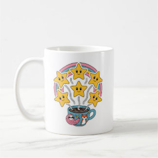 Kawaii Cup- Cute Rainbow Cup with Stars