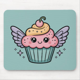 Kawaii Cupcake Mouse Pad