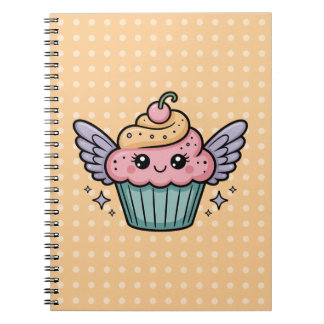 Kawaii Cupcake Notebook