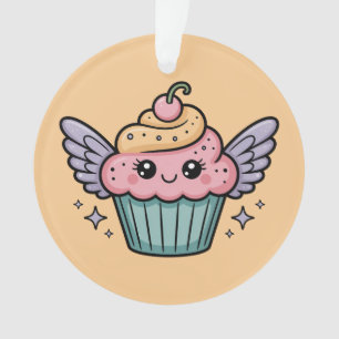  Kawaii Cupcake Ornament