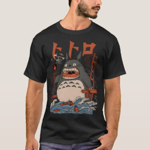 Kawaii  Cute Art Torozila -Ghiblis- Flying Away T-Shirt