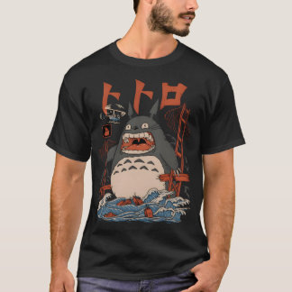 Kawaii Cute Art Torozila -Ghiblis- Flying Away T-Shirt