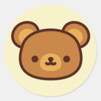 Kawaii Cute Bear Sticker