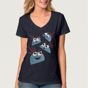 Kawaii Cute Cartoon Candy Friends Characters T-Shirt