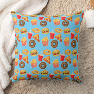Kawaii Cute Junk Food  Cushion