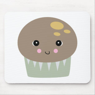 kawaii cute muffin mouse pad