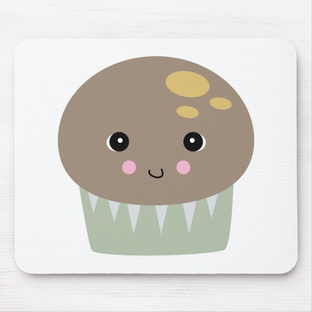 kawaii cute muffin mouse pad (Front)