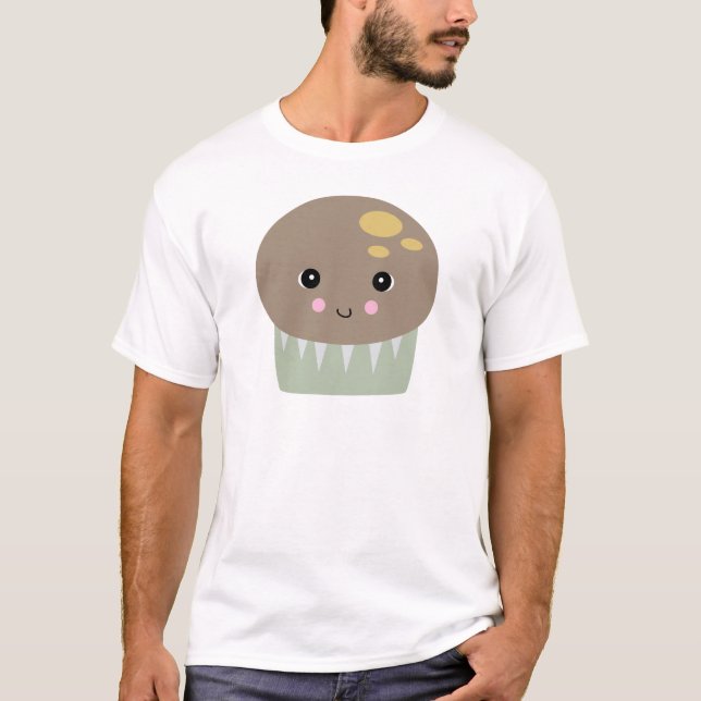 kawaii cute muffin T-Shirt (Front)